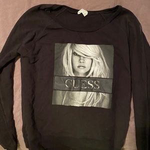 Guess cutout oversize sweatshirt